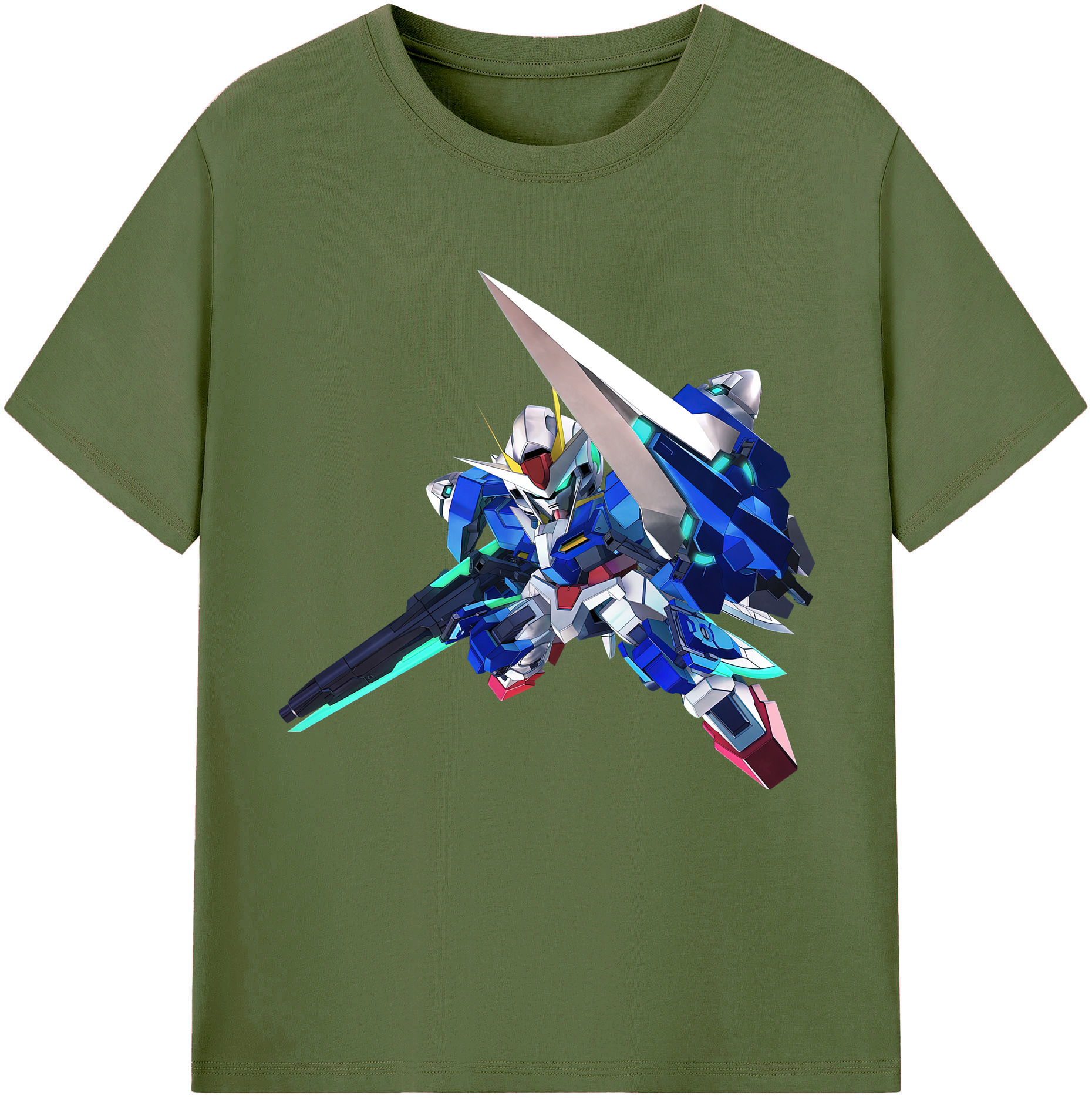 （画像用） 機動戦士ガンダム Mobile Suit Gundam 綿100％半袖Tシャツ（フロントプリント）